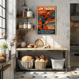 Celebrating Jim Thorpe Worlds Greatest Athlete Jim Thorpe Poster