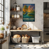 Visit Everglades National Park Poster