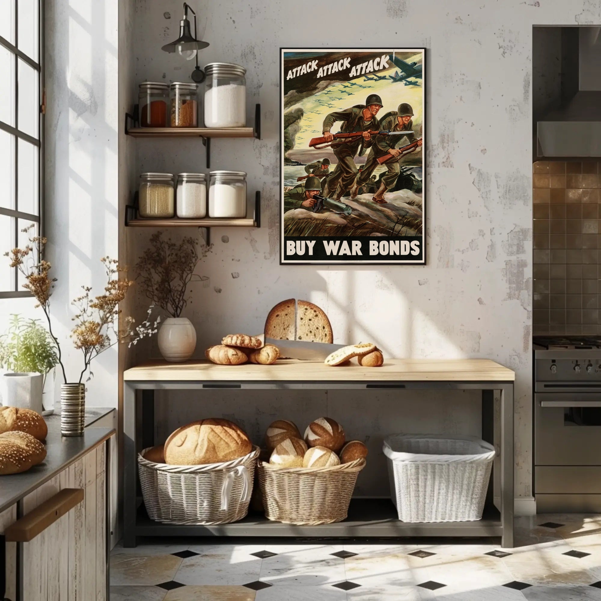 Rally to Support the War Effort Poster PosterGoat