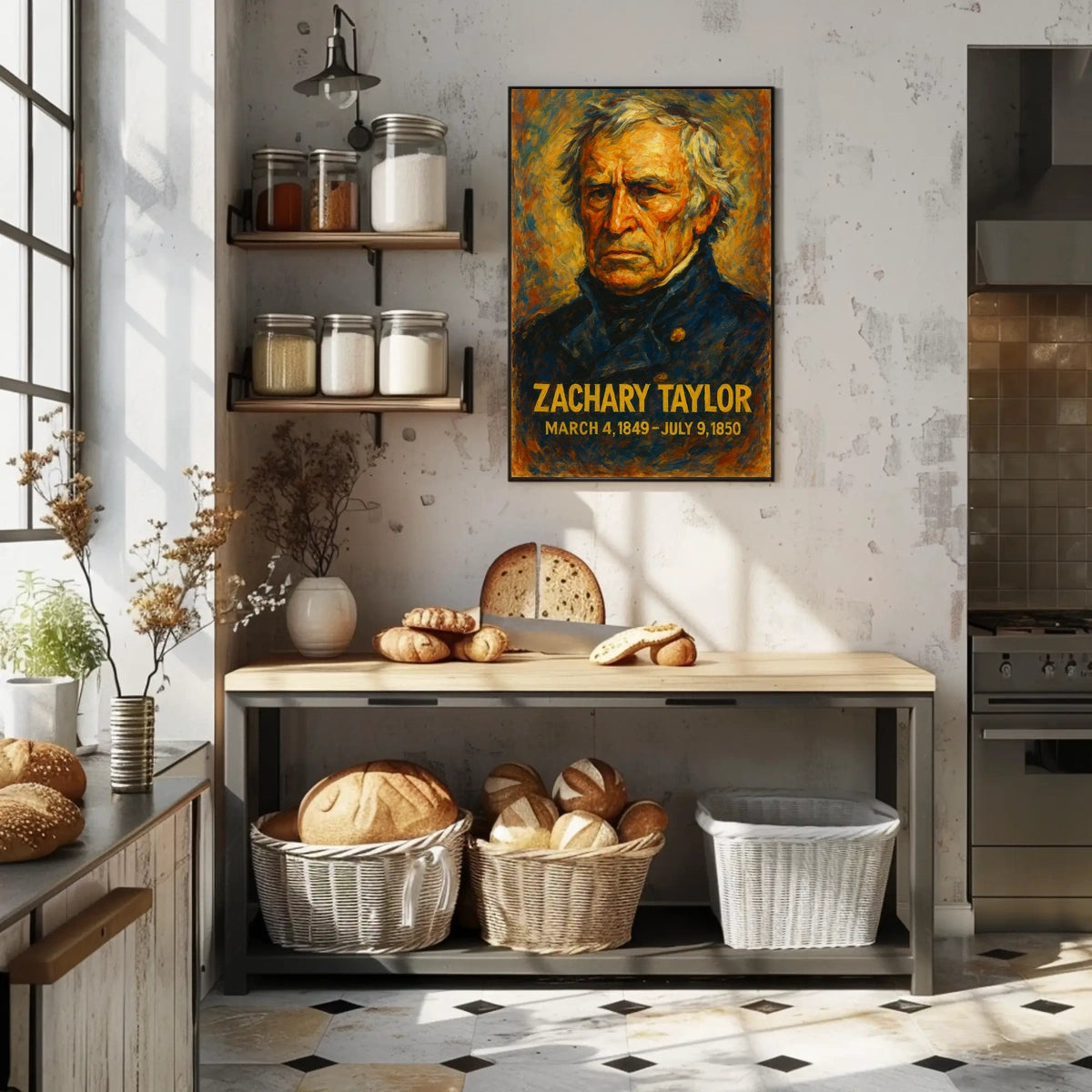 Zachary Taylor 12Th President Poster
