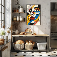 Vintage Urban Landscape Art Poster