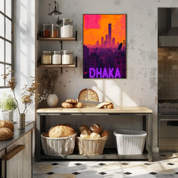Dhaka Skyline Poster