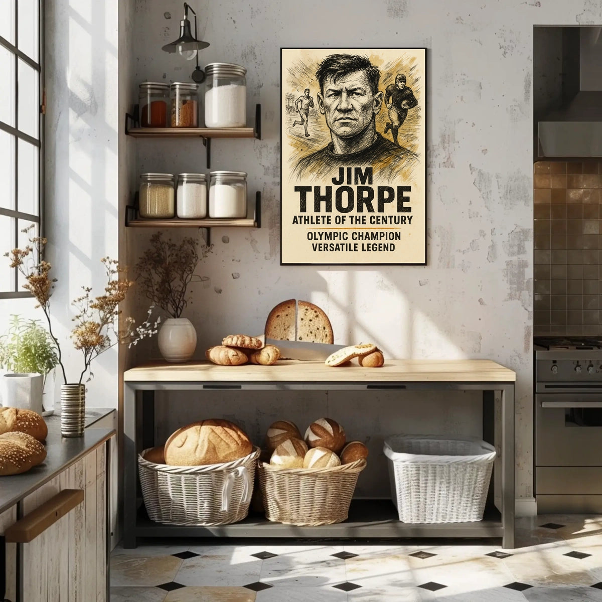 Legendary Olympic Champion Tribute Poster