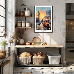 London Cityscape Poster