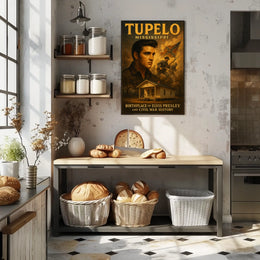 Tupelo, Mississippi Birthplace Of Poster