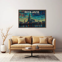 Reykjavik, Iceland Poster
