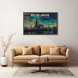 Reykjavik, Iceland Poster