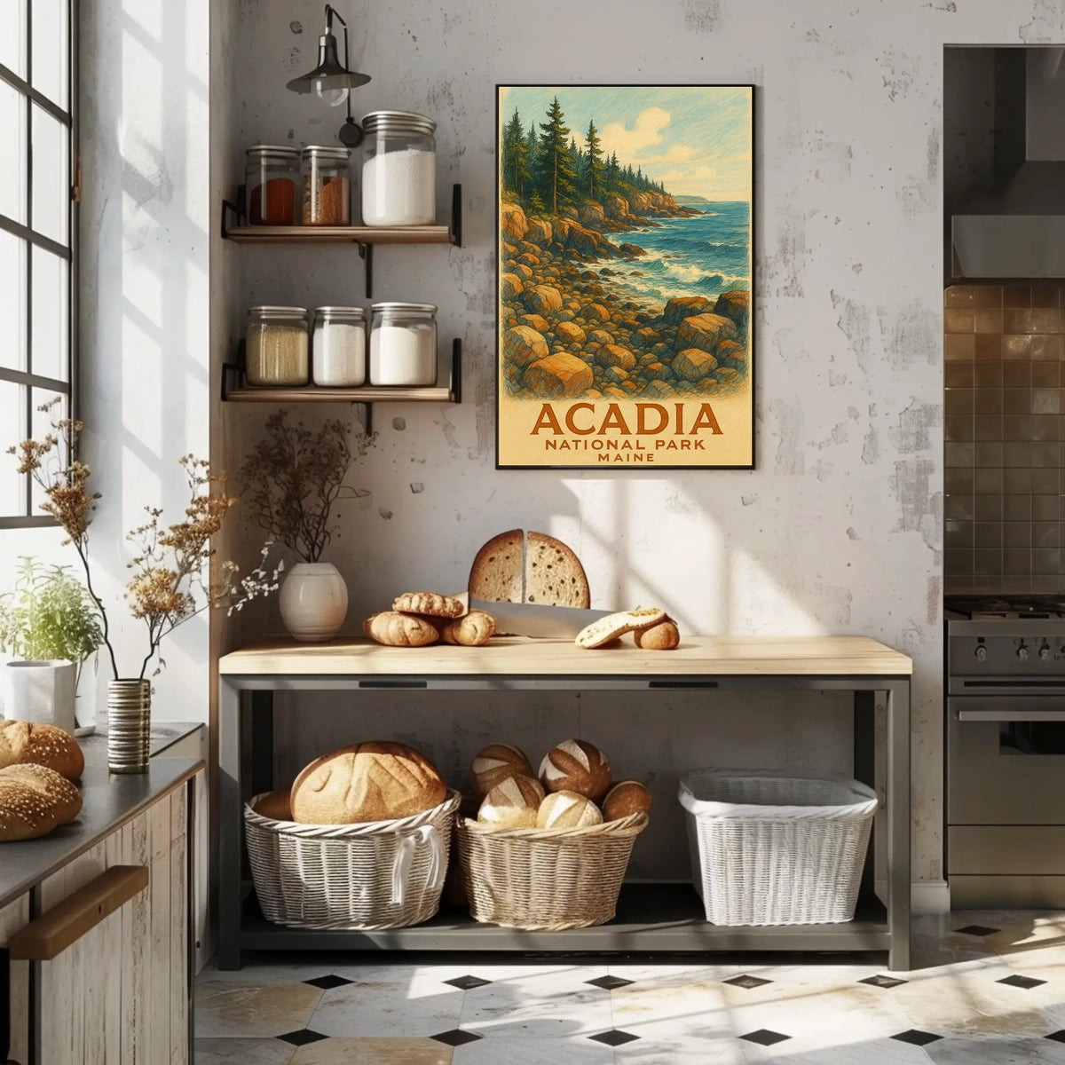 Acadia National Park Maine Poster