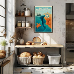 Discover the Northern Mariana Islands Poster