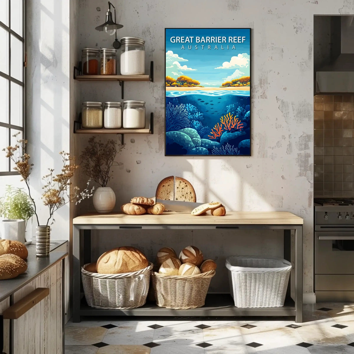 Great Barrier Reef Australia Poster