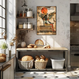 Vintage Art Deco Architectural Details Poster