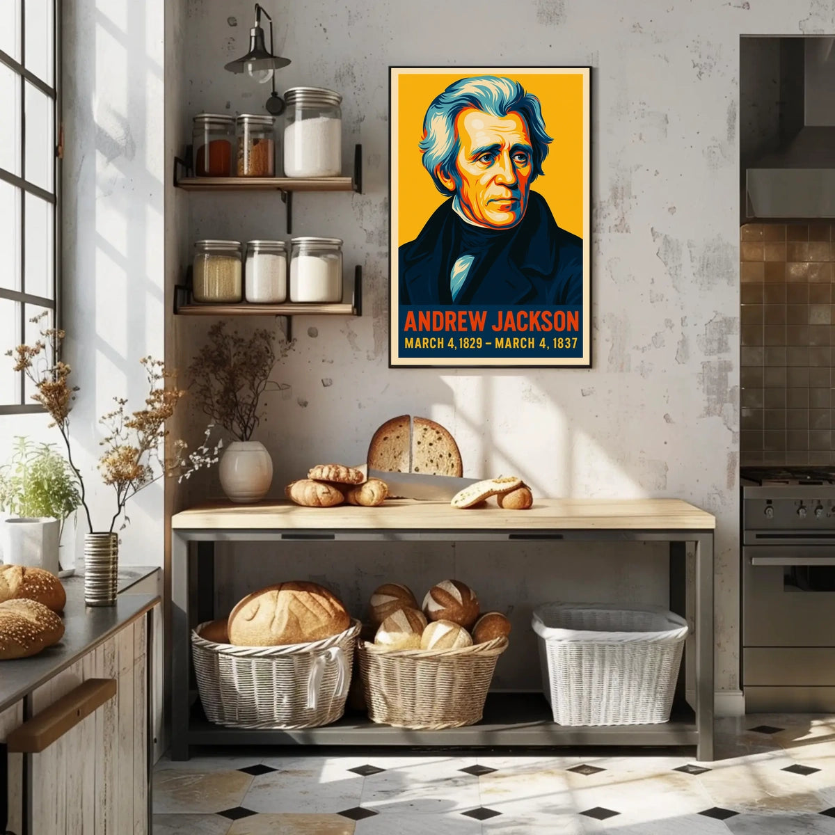 Andrew Jackson 7Th President Poster