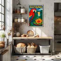 Guyana A Tropical Paradise Poster
