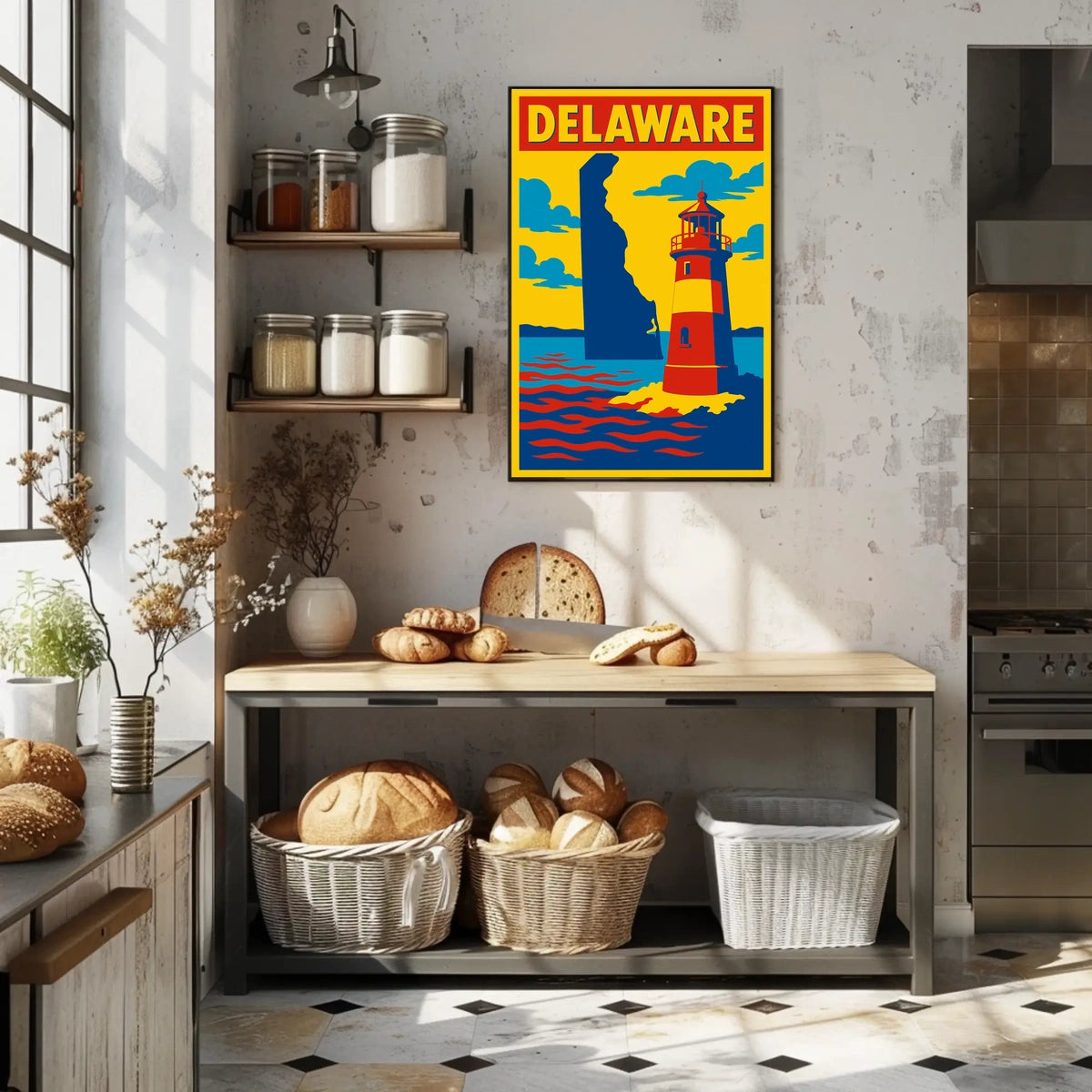 Delaware Lighthouse Poster