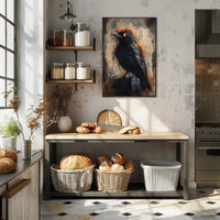 The Enigmatic Raven Poster