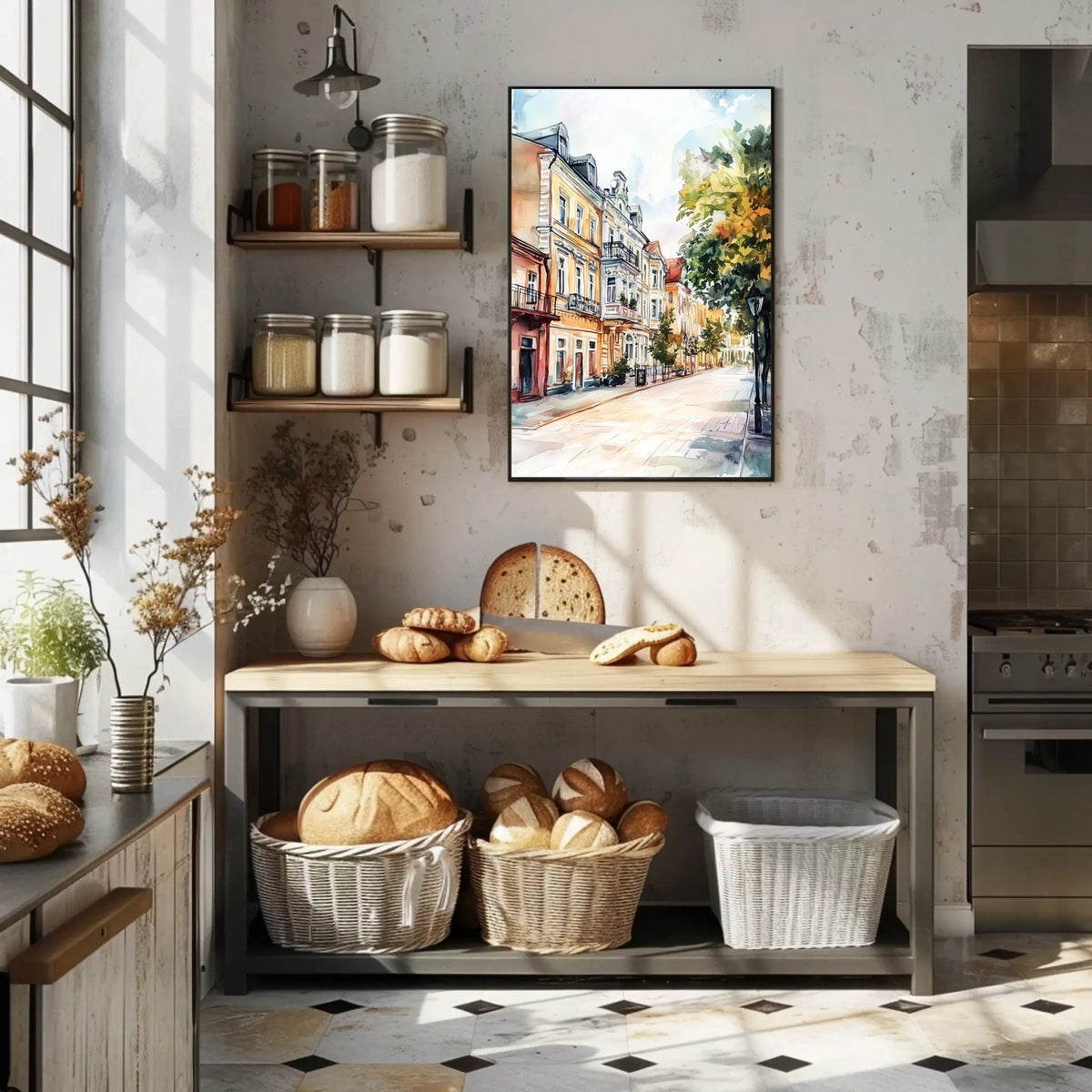 Belarus Minsk Old Town View Poster