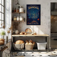 Shanghai: The Gateway to the Future Urban or Cityscape Poster