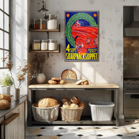 Skarpnäcksloppet Motorcykel and Midget Race Poster