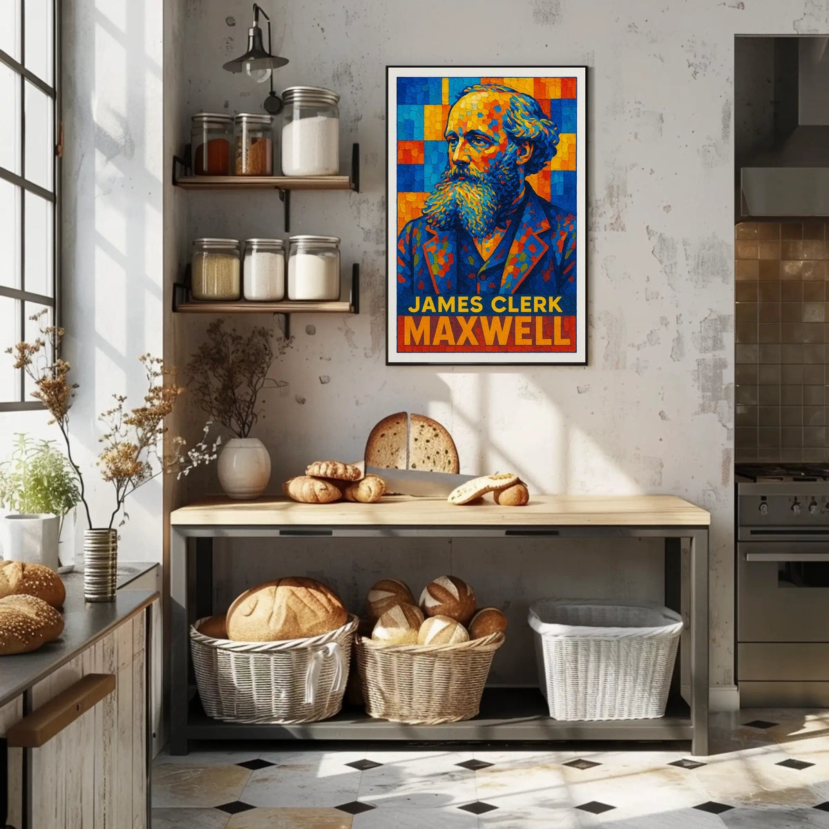 James Clerk Maxwell Poster