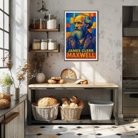 James Clerk Maxwell Poster