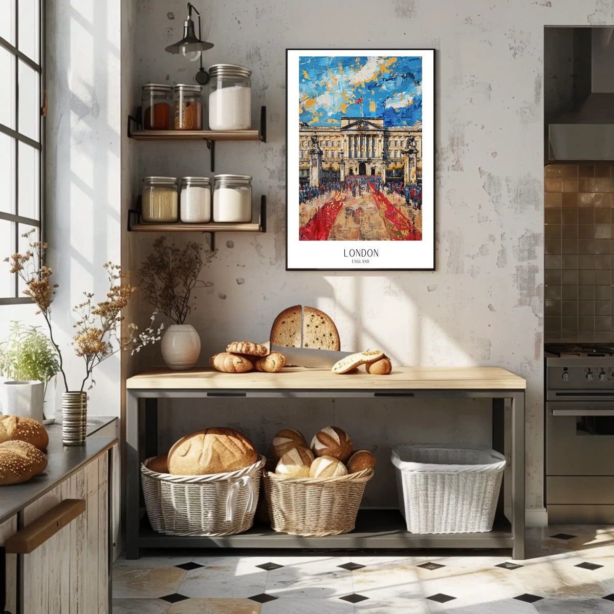 Buckingham Palace in London Poster