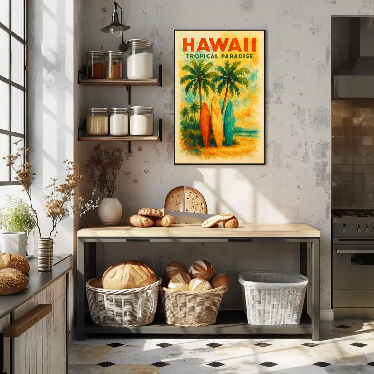 Hawaii Tropical Paradise Poster