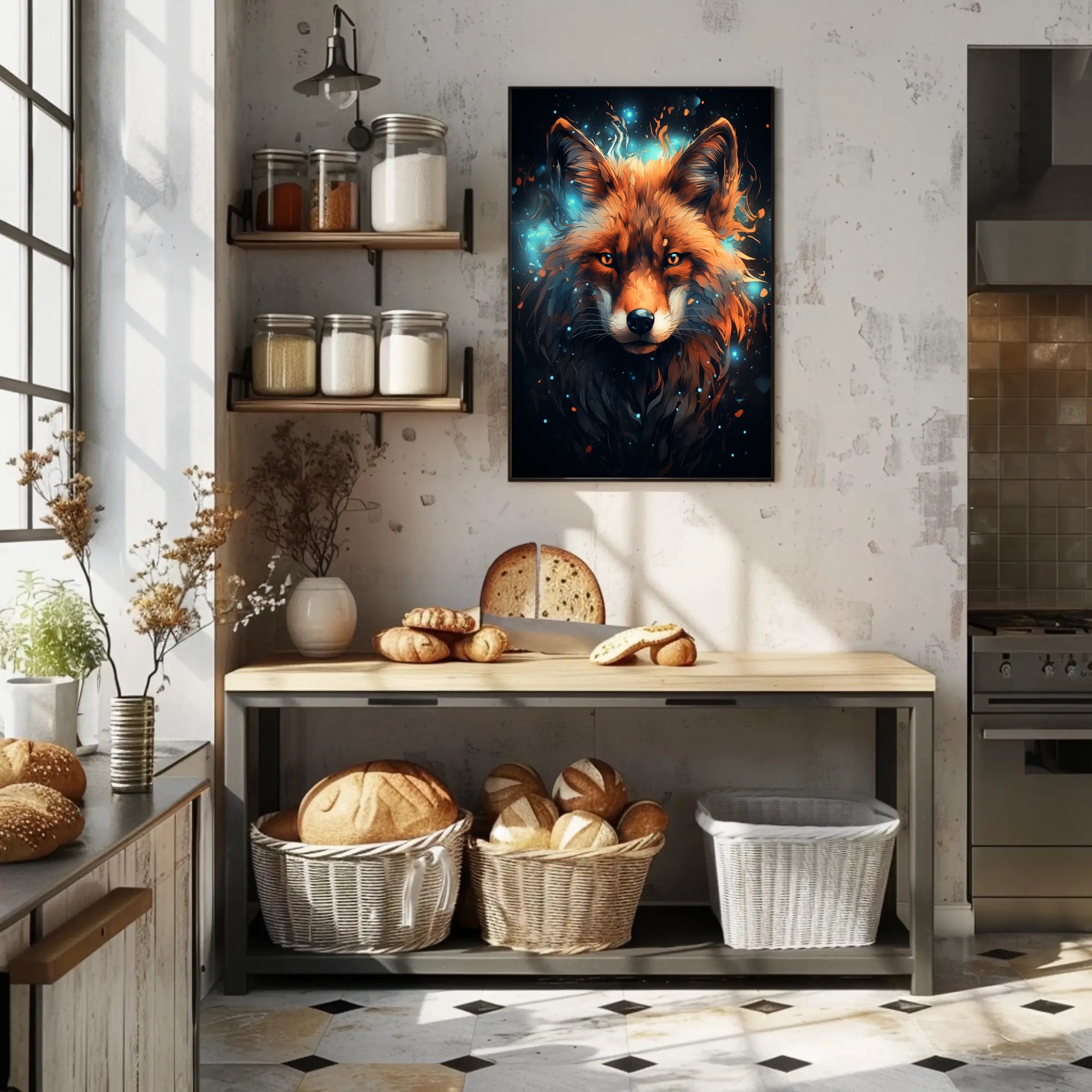 Mystical Fox Poster PosterGoat