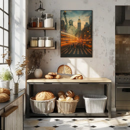 New York City Lights Poster