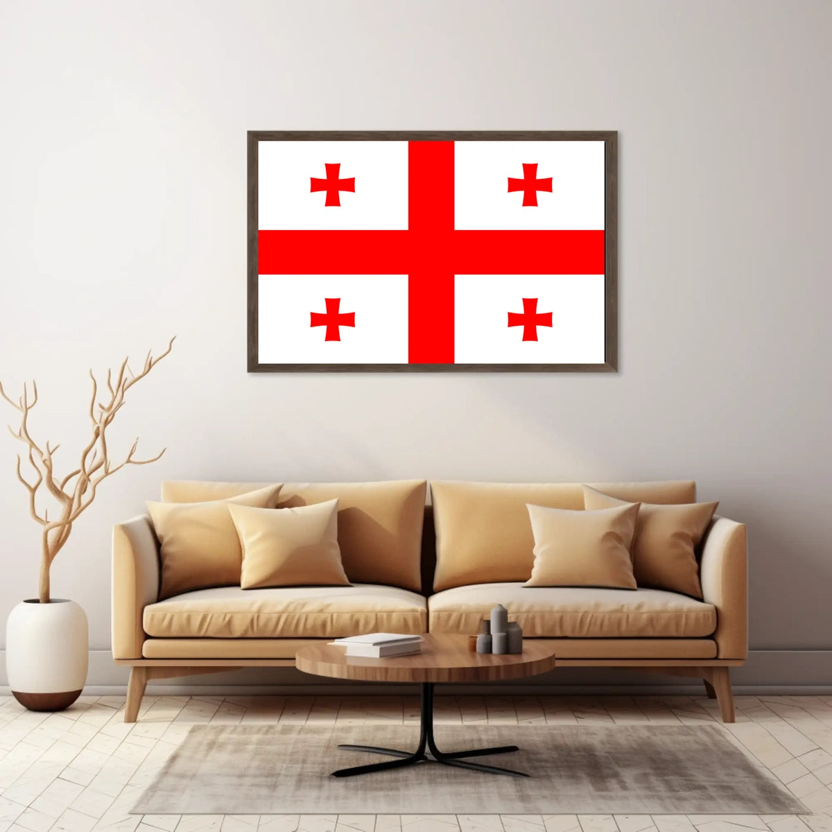 Georgia Flag Poster