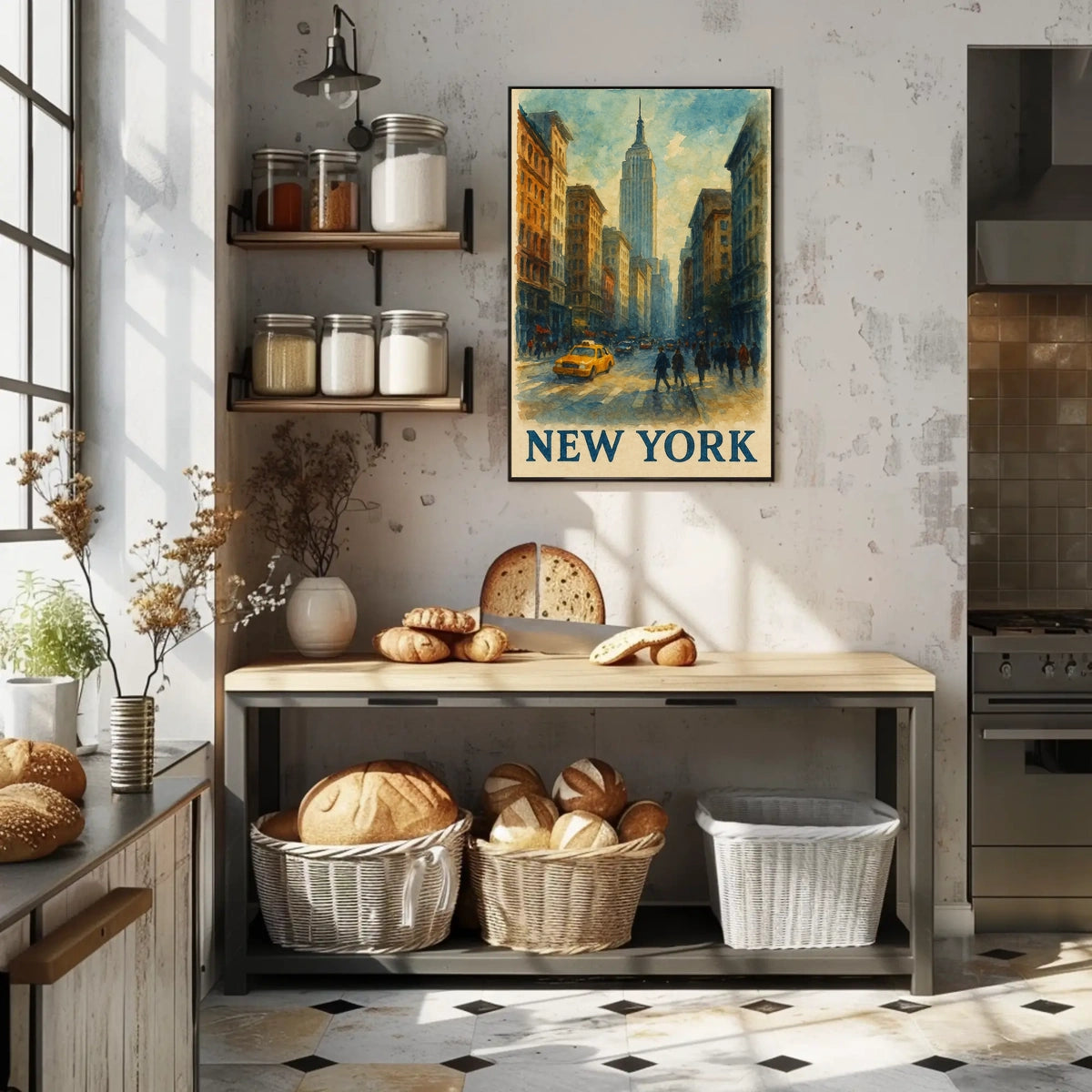 New York City Streets Poster
