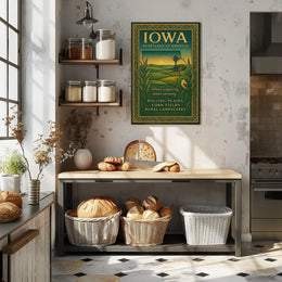 Iowa Heartland Of America Poster