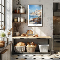 Serene St. Tropez Poster PosterGoat