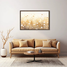 Abstract Floral Harmony Poster