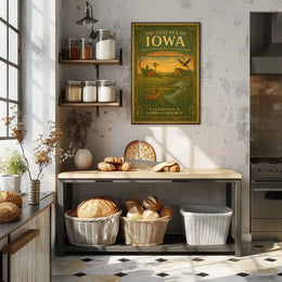 The Essence of Iowa Poster
