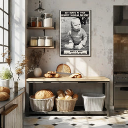 Baby Bond Salesman Poster PosterGoat