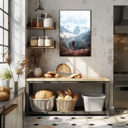 Majestic Mountain View Poster