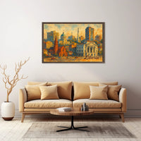 Liberia Cityscape Poster