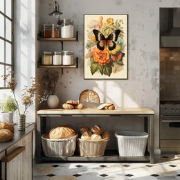 Blossoms and Butterflies Poster