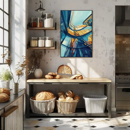 Abstract Timeless Landscape Art Poster
