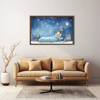 Dreamy Night Sky Poster