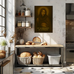 St. Margaret Of Scotland Poster