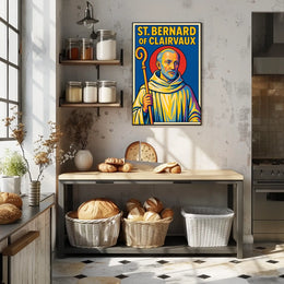 St. Bernard of Clairvaux Poster