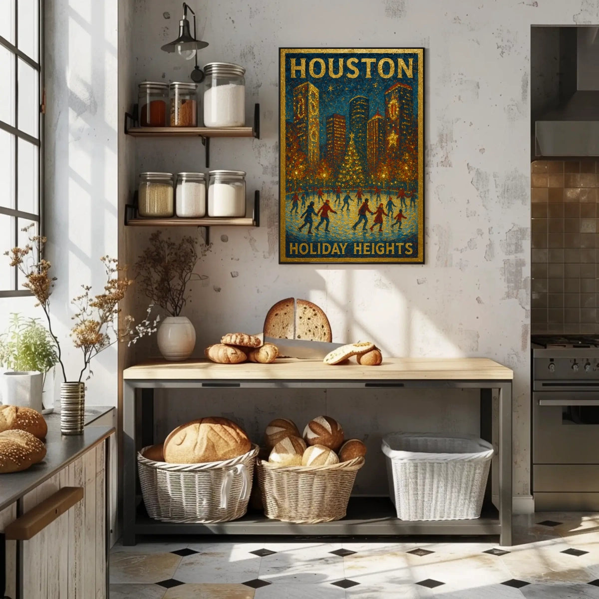 Holiday Heights In Houston Poster