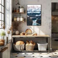 Majestic Mountain Landscape Poster