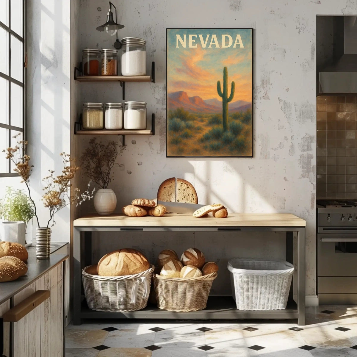 Nevada Sunset Poster