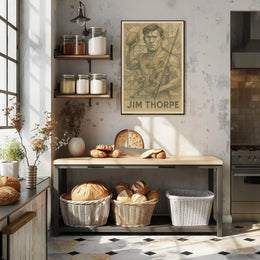 Jim Thorpe Athletic Legend Poster