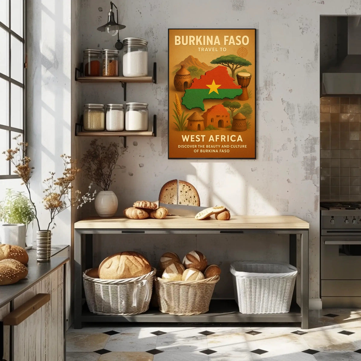 Discover Burkina Faso Poster