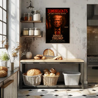 Donald Trump 45th President of the United States Zombidents Poster Series