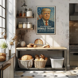 Donald Trump 47th President Poster