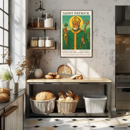 Saint Patrick Poster PosterGoat